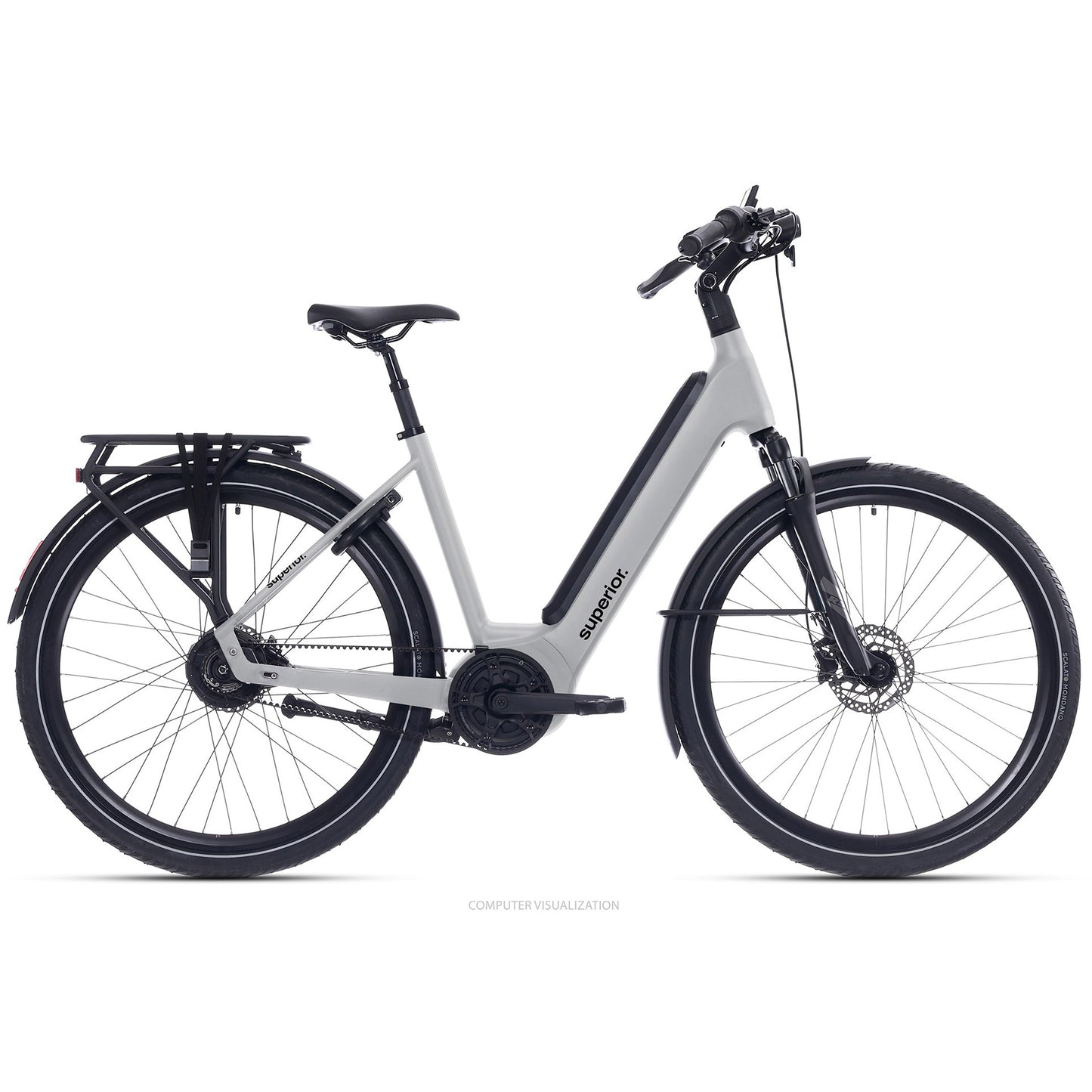 Superior e-tour eway 6,5 mik 700cx58cm glänzend grau