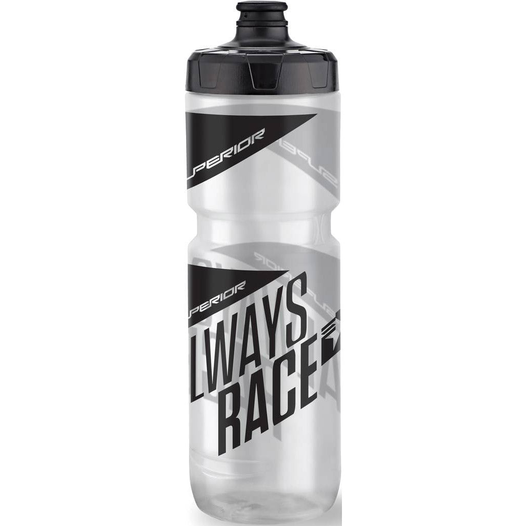 Superior-Wasserflasche 750 ml schwarzgrau