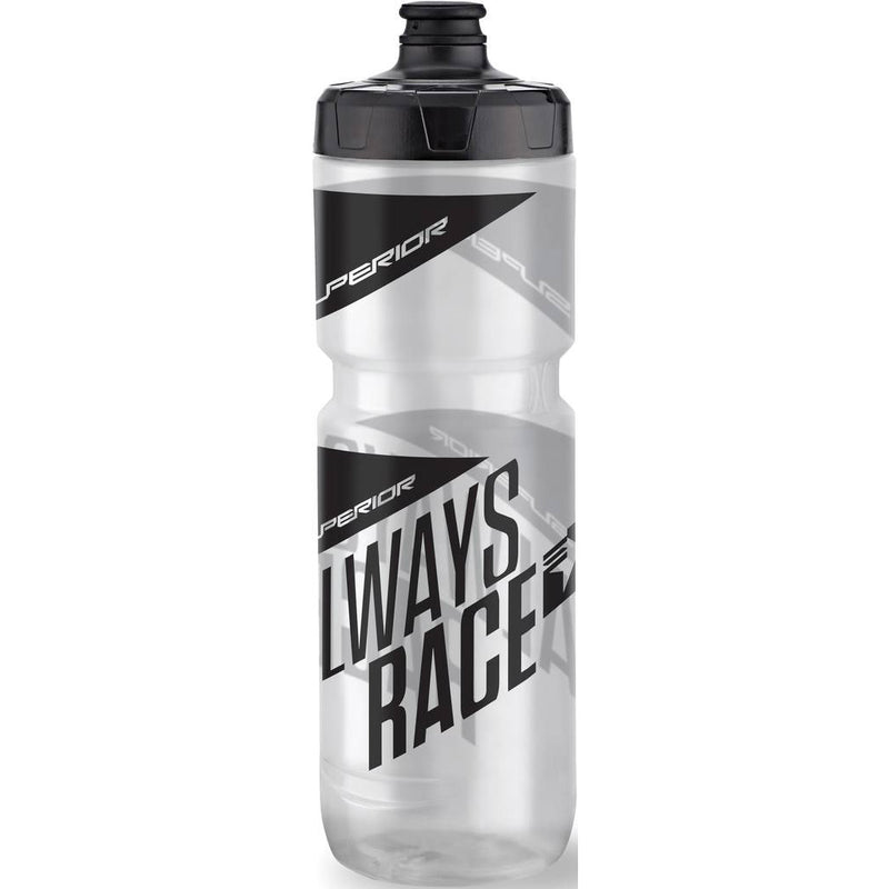 Superior-Wasserflasche 750 ml schwarzgrau
