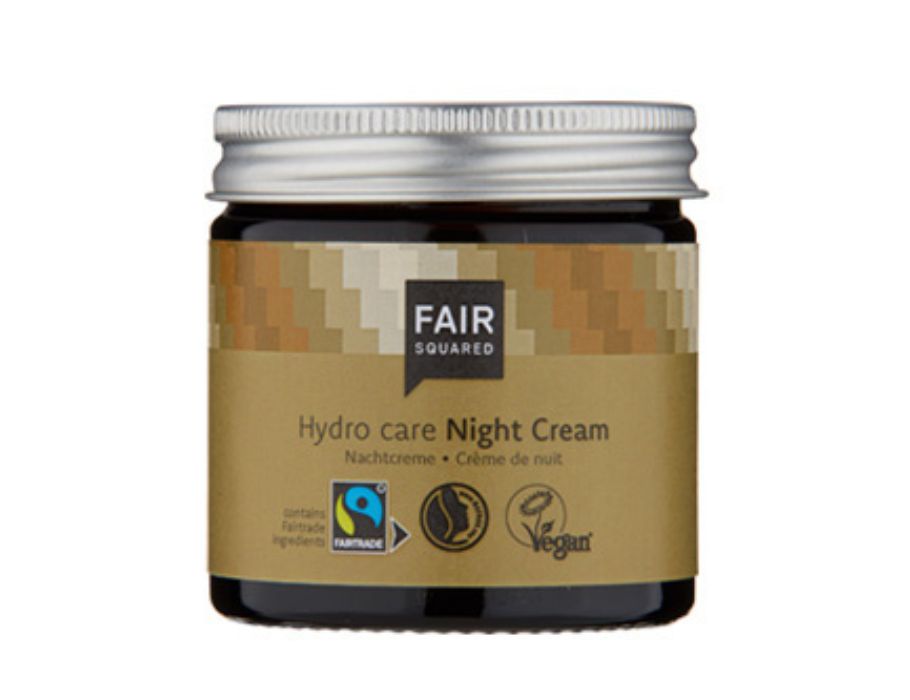 Faire quadrierte Nacht Creme