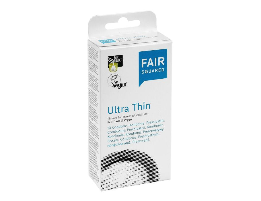 Faire quadratische Kondome Ultra Dun 10st