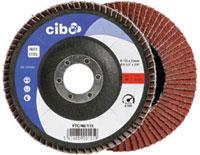 Cibo Fächerschleifscheibe 125mm co 60 konisch oben | 10 Stk