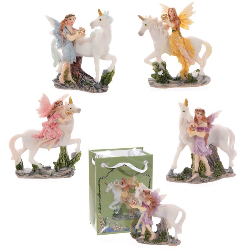 Blumengebühr Einhorn in einer Tasche