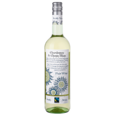 Fair gehandelter Chardonnay-Chenin Blanc (0,75 Liter)