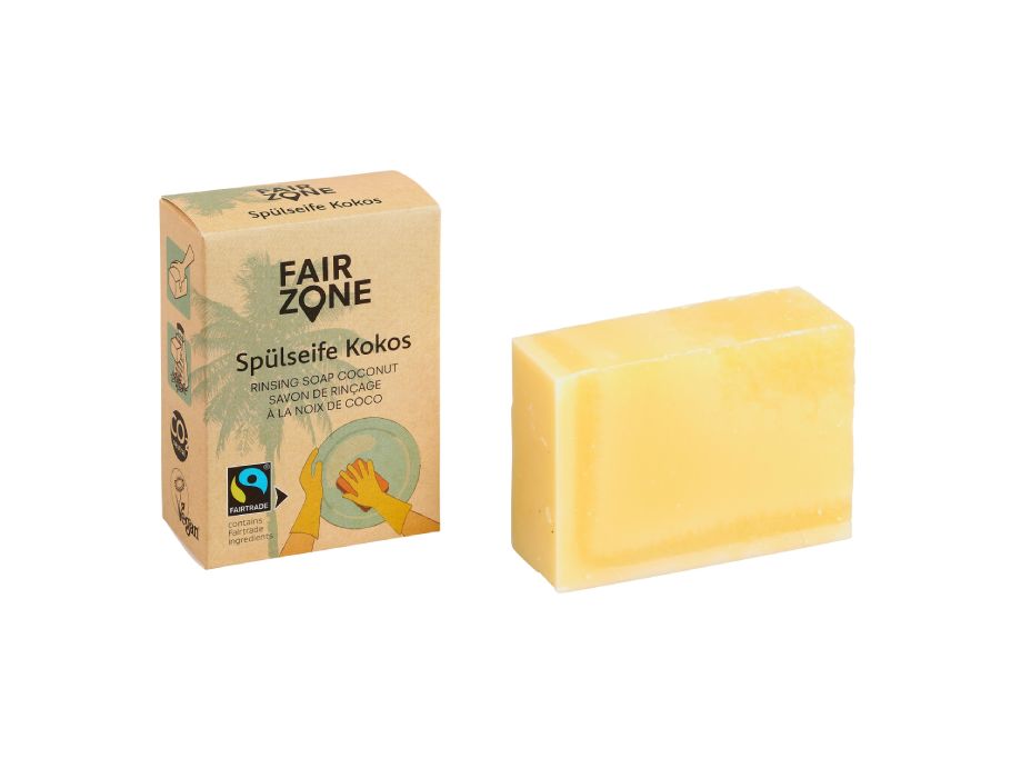 Fairzone Wäsche Seife Kokosnuss 80 g