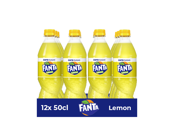 Fanta Zero Zitronenkapsel (12x 50cl)