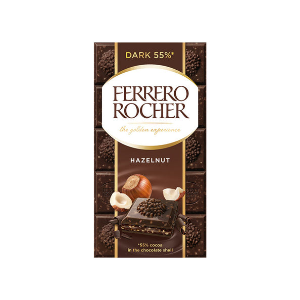 Ferrero Rocher Tablette dunkle Haselnuss (8x 90gr)