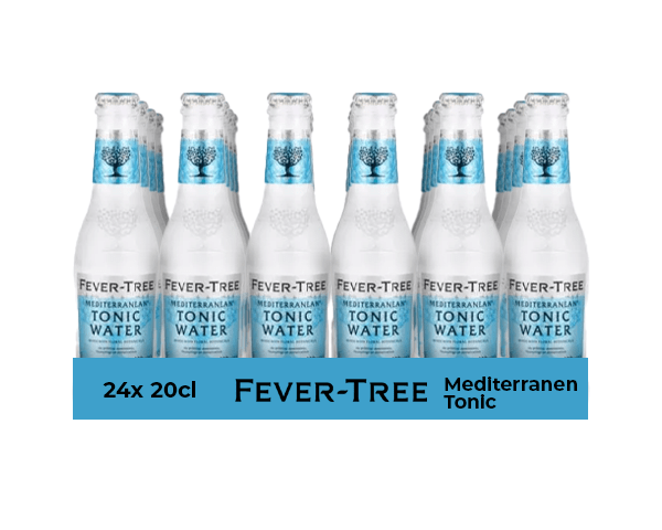 Fever Tree Mediterranean Tonic Wasserflasche (24x 20cl)