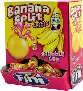 Fini flüssiges Bananensplit-Gummi (200 Stück)