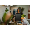 Fiskars Functional Form Kunststoff-Messerblock mit 3 Messern