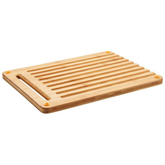 Fiskars Functional Form Set Brotschneidebrett und Messer aus Bambus