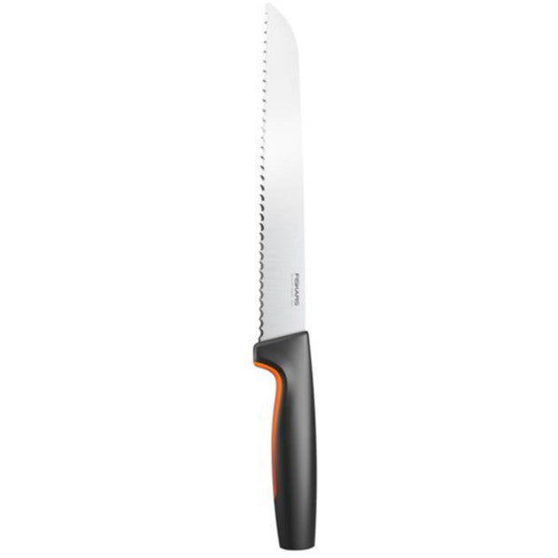Fiskars Functional Form Set Brotschneidebrett und Messer aus Bambus