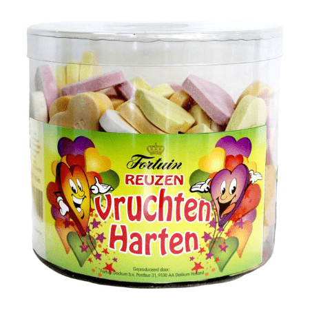 Fortune Riesenfruchtherzen (120 Stück)