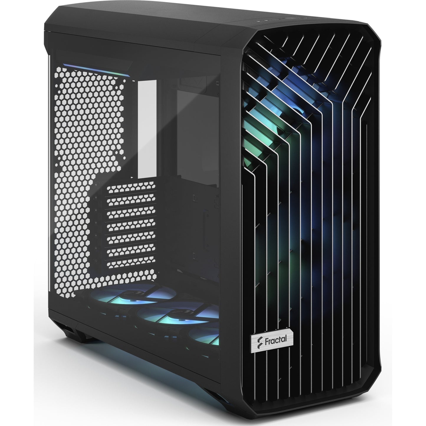 Fraktales Design Torrent Black RGB TG Light Tint