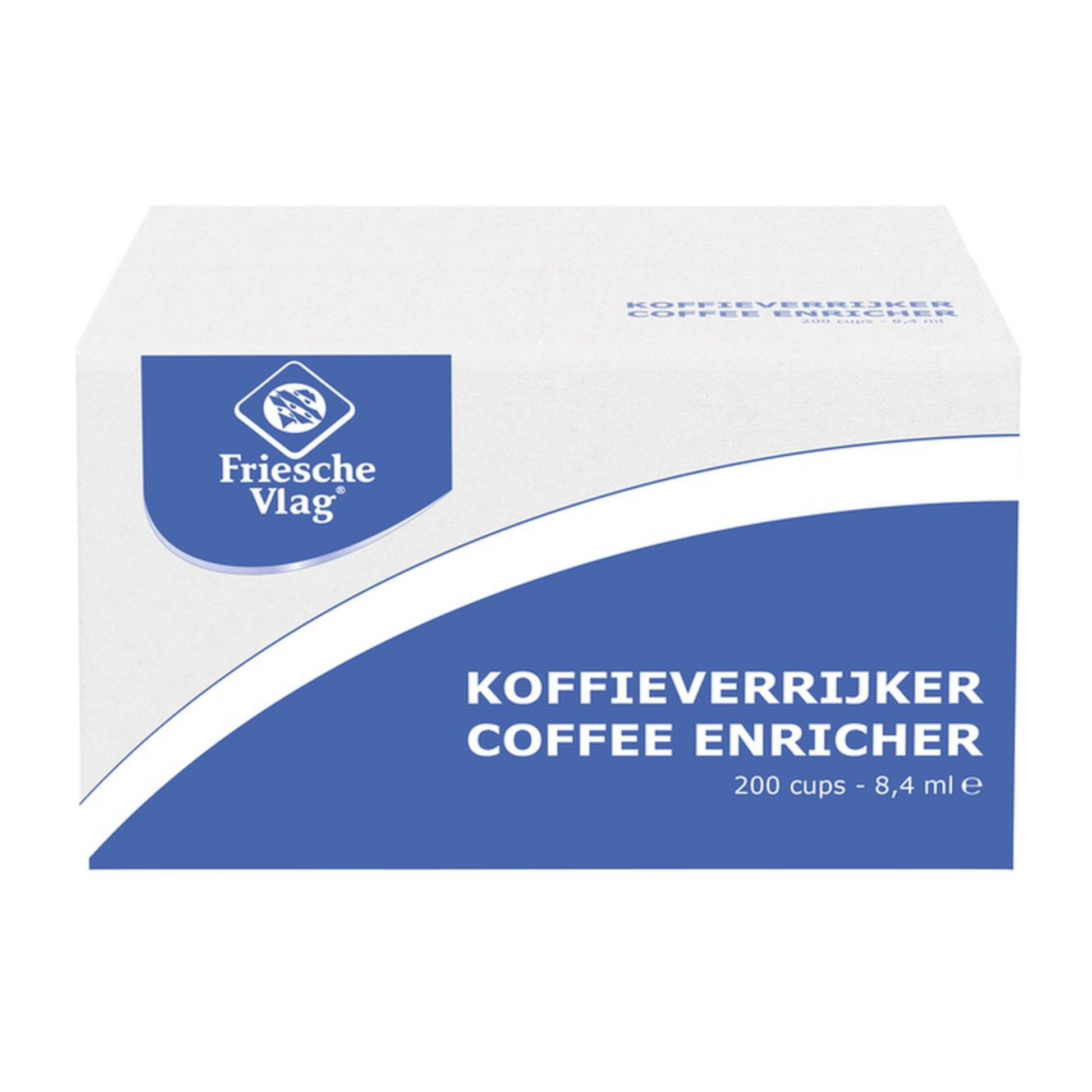 Kaffeebecher mit friesischer Flagge (200 x 8,4 ml)