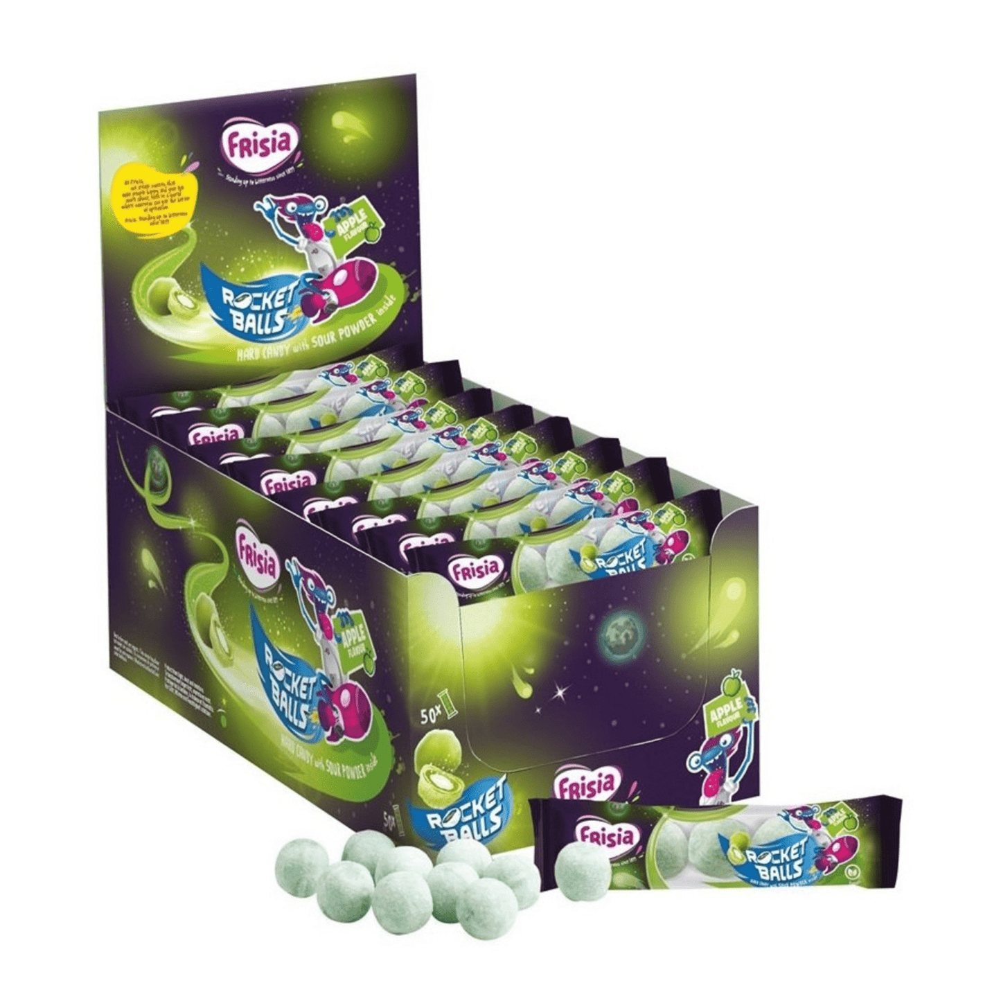 Frisia Raketenbällchen Apfel (50x 5er Pack)