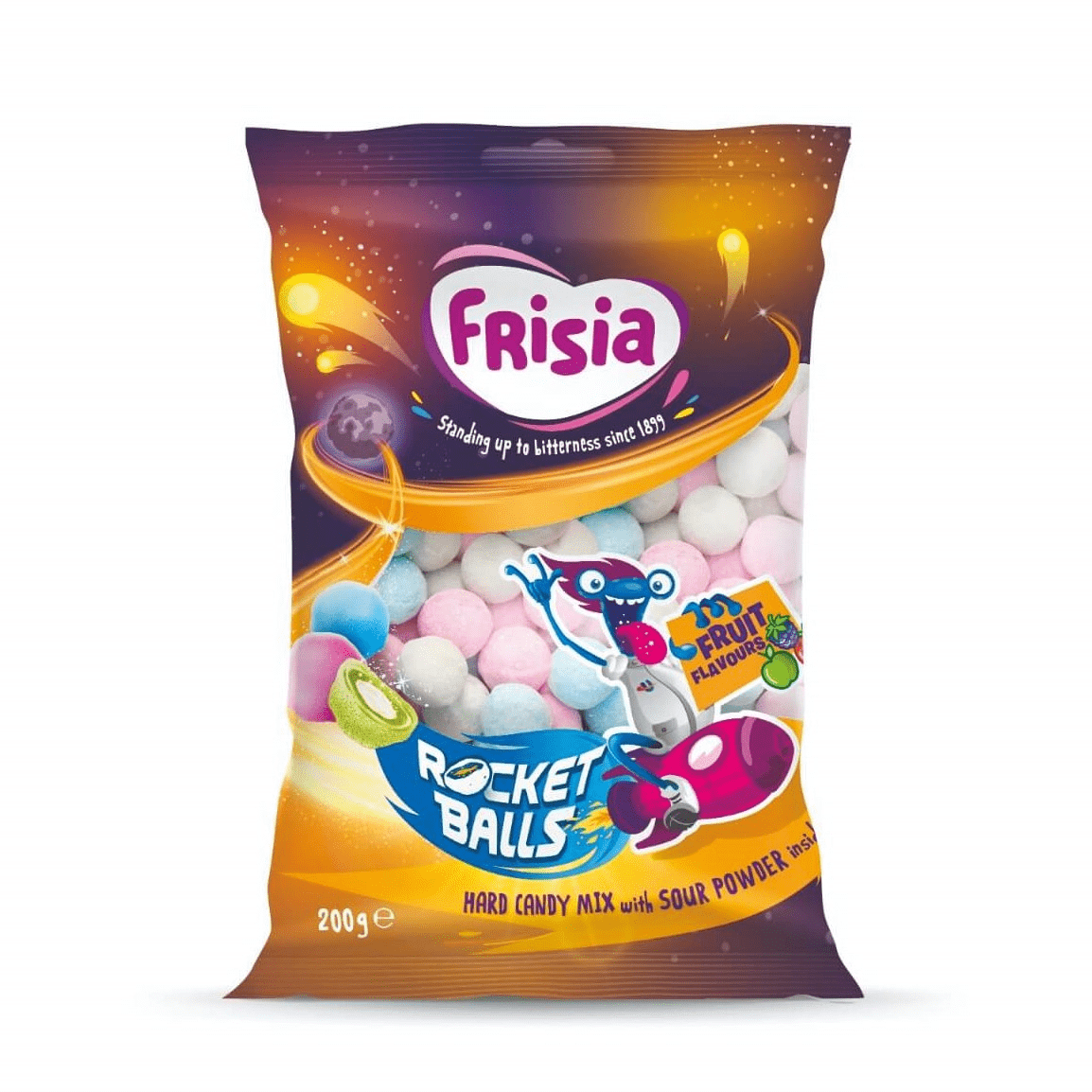 Frisia-Raketenbällchen Fruchtmischung Beutel (12x 200gr)