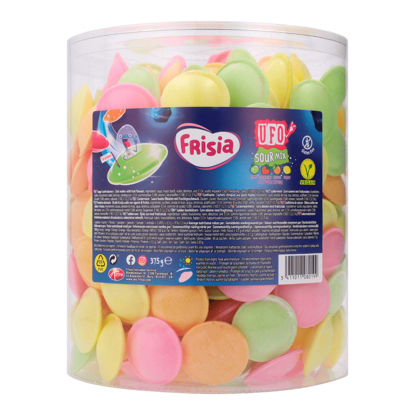 Frisia-Sauerfrucht-UFOs (300 Stück)