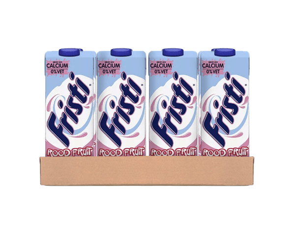 Fristi rote Fruchtpackung (12x 1 Liter)