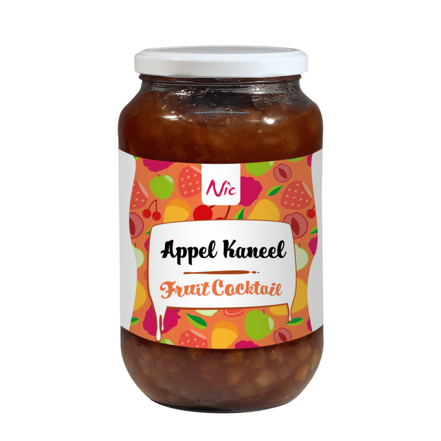 Nic-Apfel-Zimt im dicken Sirupglas (1 Liter)