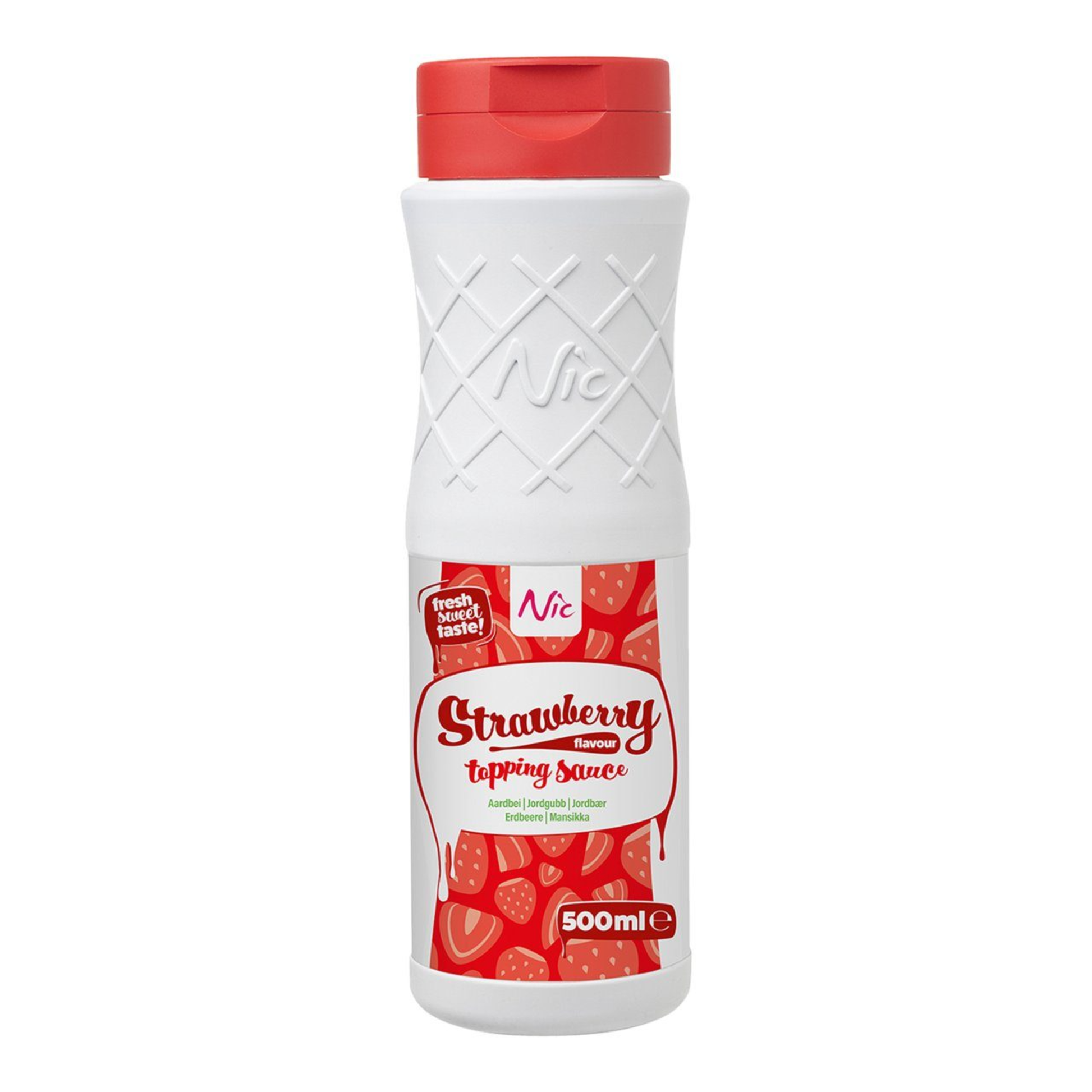 Nic Topping Erdbeeren (500ml)