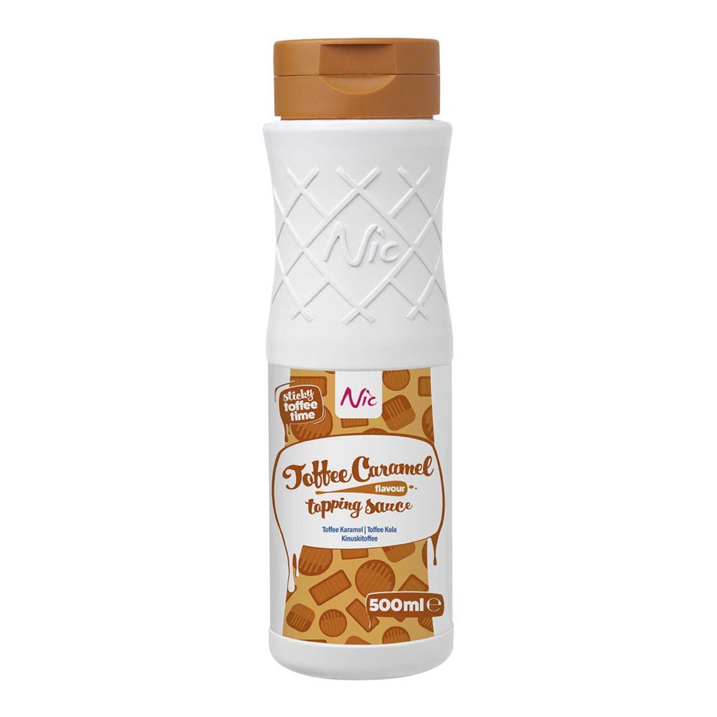 Nic Topping Toffee Karamell (500ml)