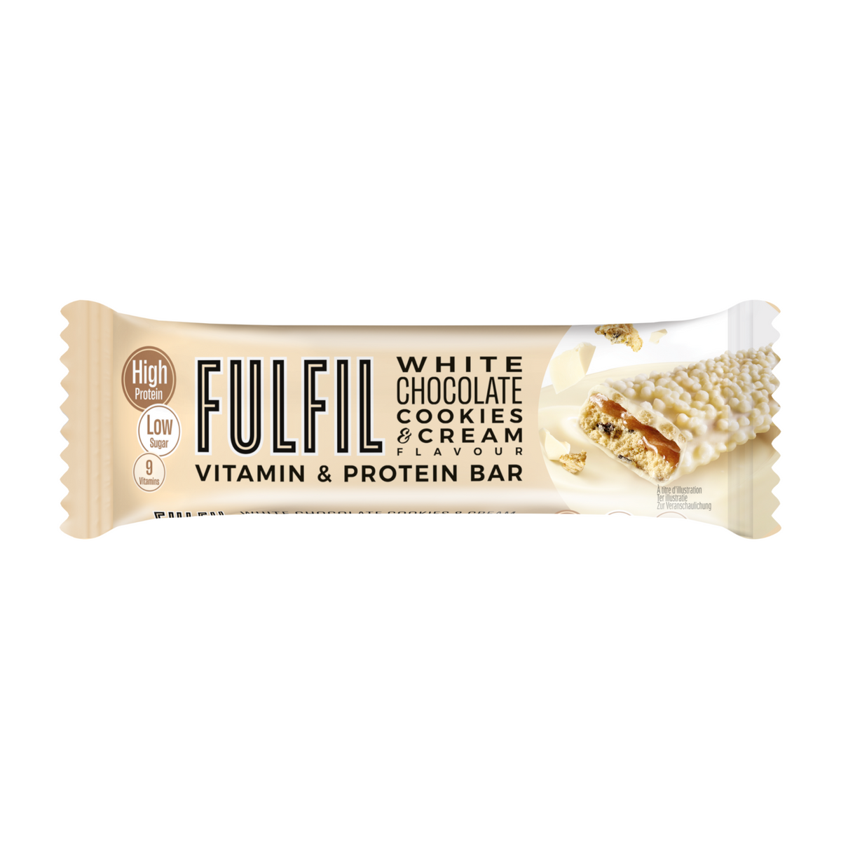 Fulfill Keksteig aus weißer Schokolade (15x 55gr)