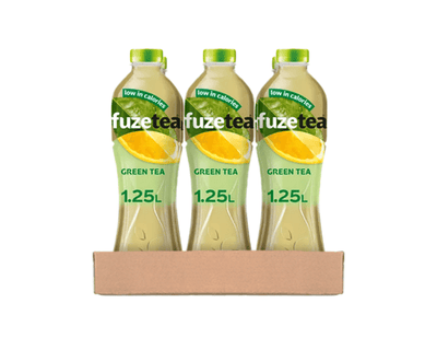 Fuze Tea Grüntee-Kappe (6x 1,25 Liter)