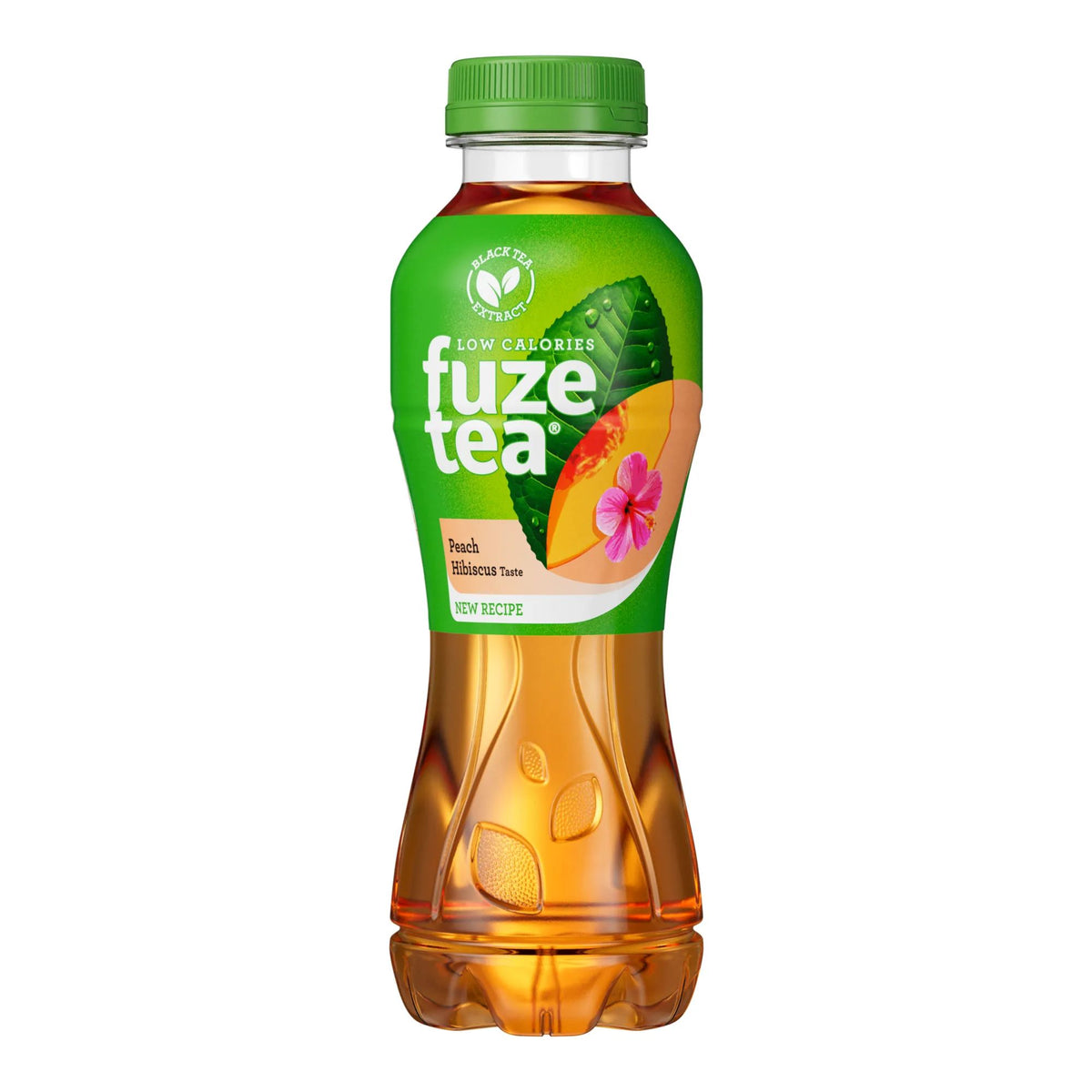 Fuze Tea Schwarztee Pfirsich-Hibiskus-Kappe (12x 40cl)