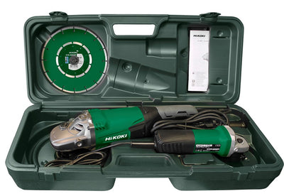Hikoki Winkelschleifer-Set G23SW2+G13SR4(S)+Diamantklingen