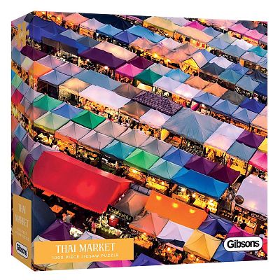 Gibsons Puzzelthaise Market 1000 Stücke