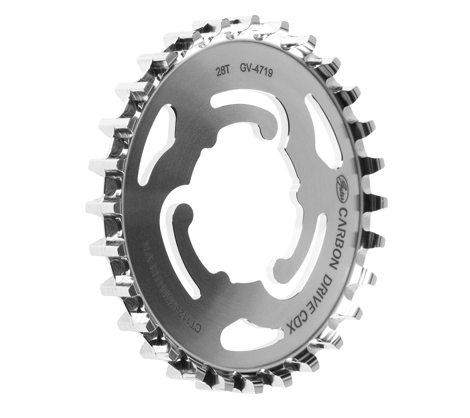 Gates Kettenrad CDX 28t Shimano Nexus 5 mech. Nabe 6-lappig fl