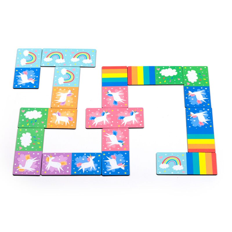 Einhornmagie Kinder Domino Set