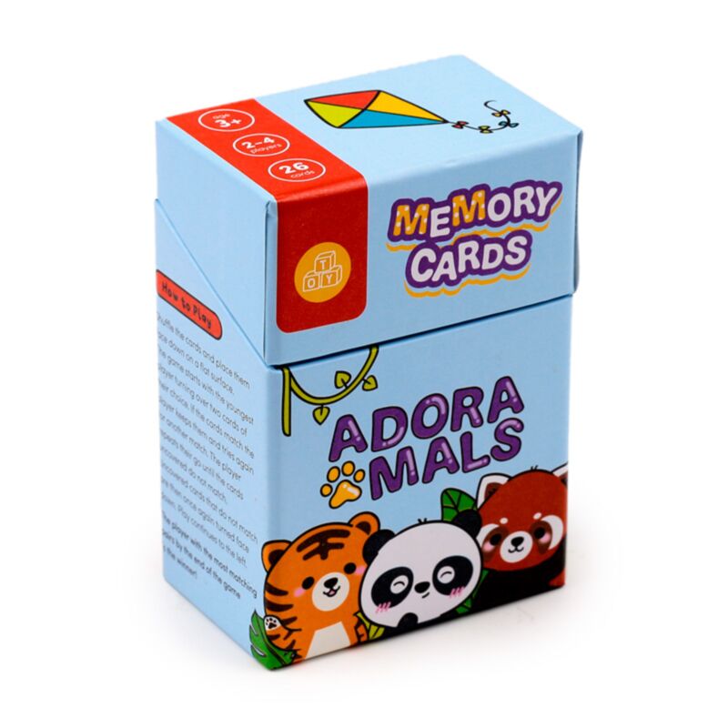 Adoramals wollten Kids Memory Card Set