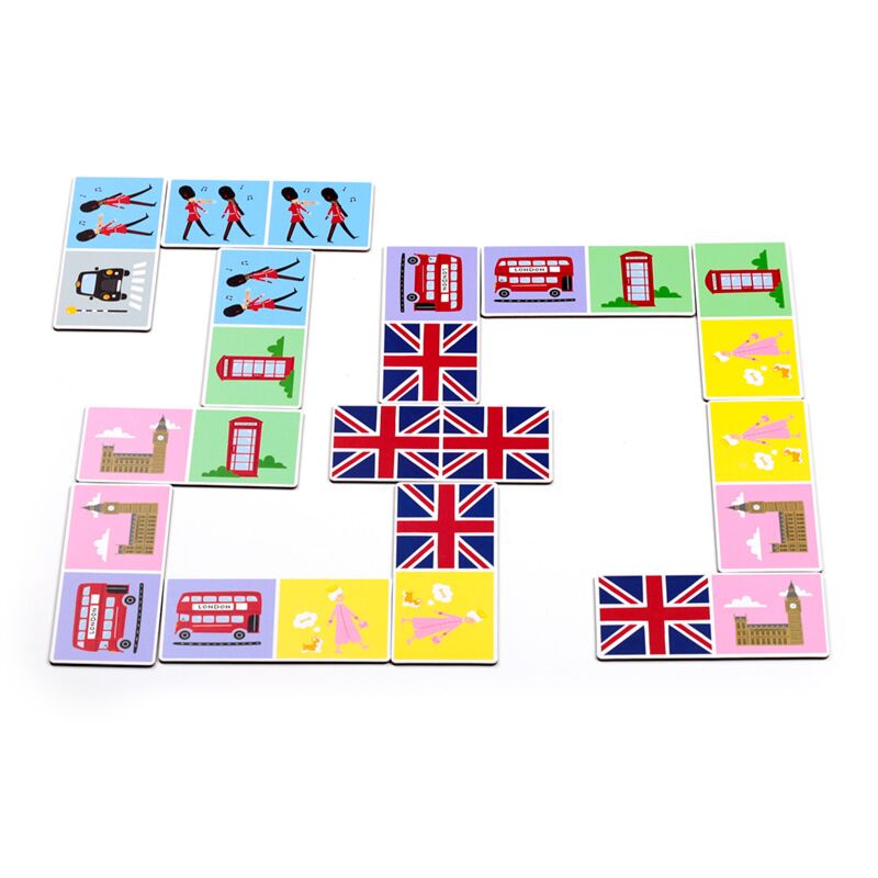London Souvenir Kinder Domino Set