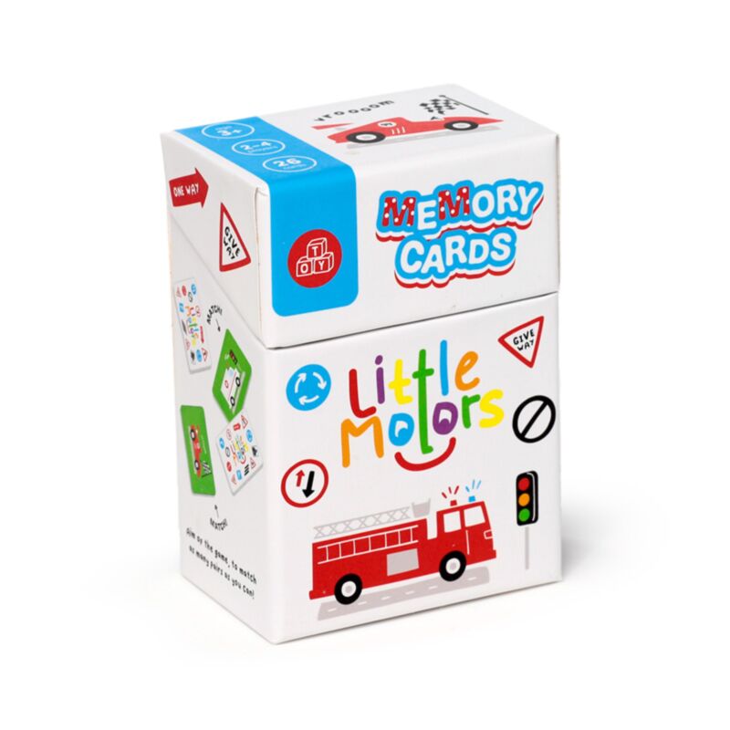 Kleine Motors Kinder -Speicherkarten -Set