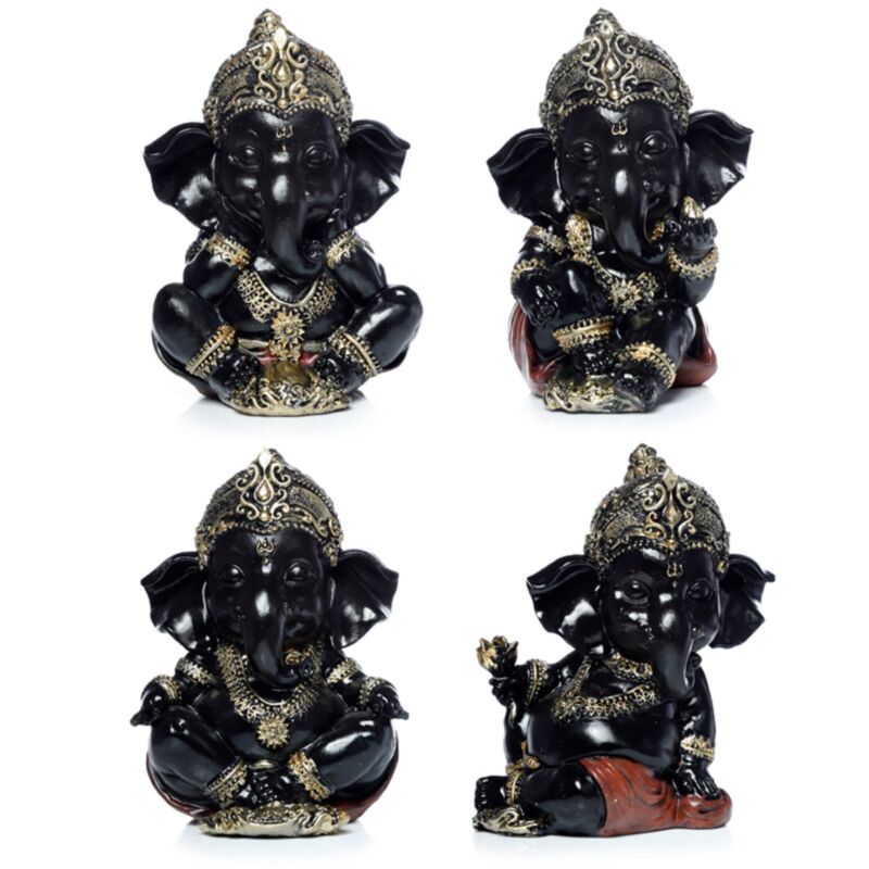 Schwarzes Gold Ganesh