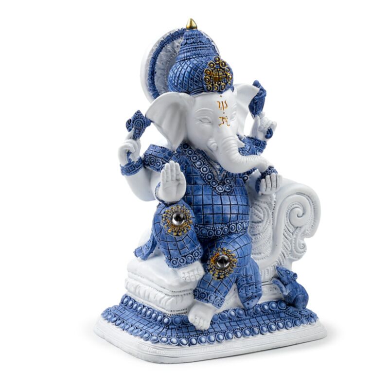 Weißblau Ganesh Meditation