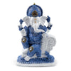 Weißblau Ganesh Meditation
