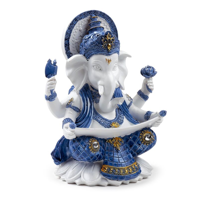 Weißblau Ganesh Wissen
