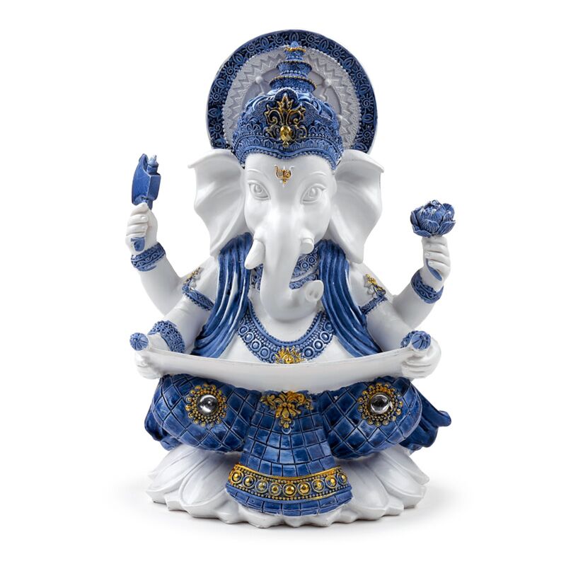 Weißblau Ganesh Wissen