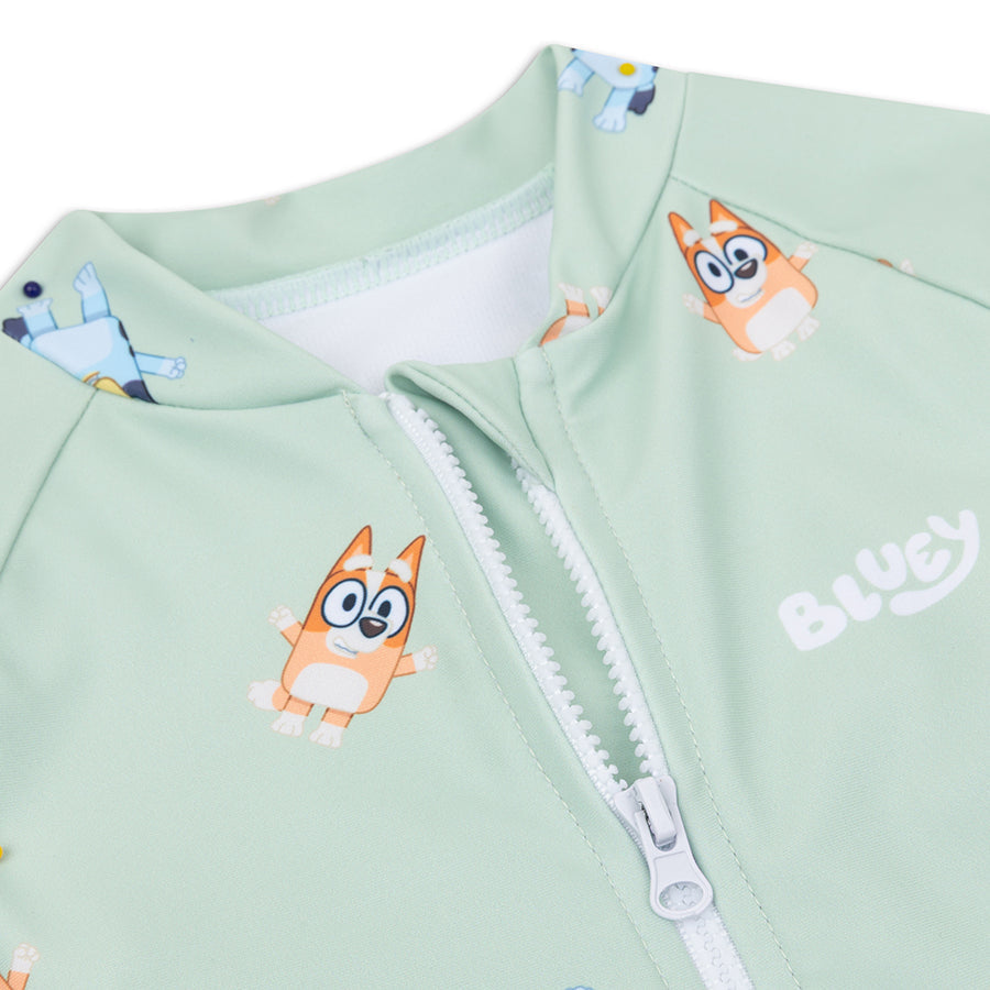 Bluey | Grüne UV -Schwimmsackjungen