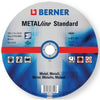 BERNER 38290 SNIJD -METALLINE STANDARD 125X1X22.2 P.