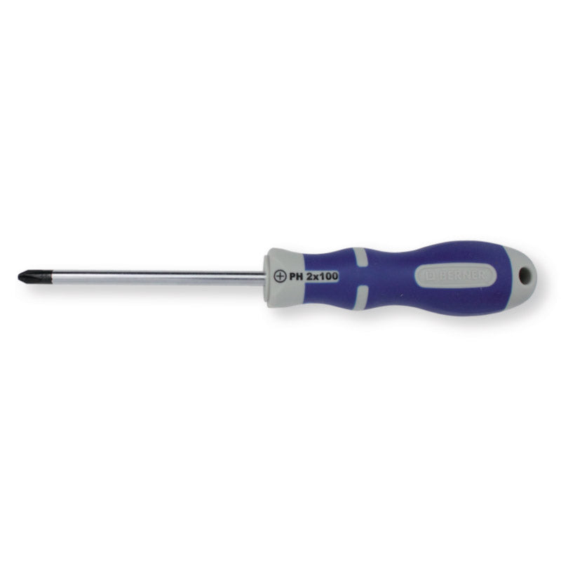 Berner Schraubendreher -Oberzeile PH2 565 mm Kling 450 mm