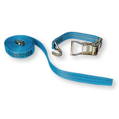 Bernese 371250 Spannband mit Ratschen und Doppelspannungshaken 6 Meter