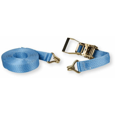 Bernese 371250 Spannband mit Ratschen und Doppelspannungshaken 6 Meter