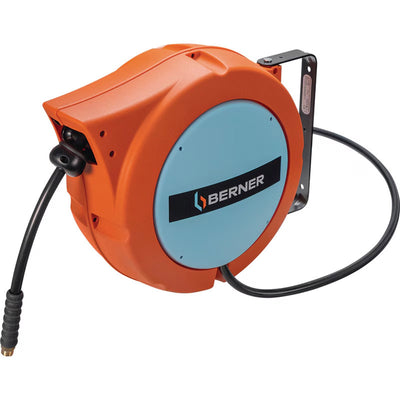 Berner Luftrolle 15bar 10m ø8mm selbsteinziehend blau