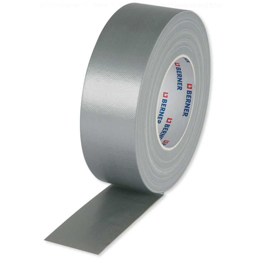 Berner Textilband 50 mm x 50 m Aluminium