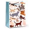 Katze schöne Katzen - Geschenktüte Medium
