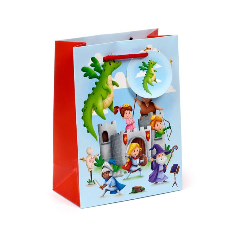 Ritter Draken Geschenktüte Medium